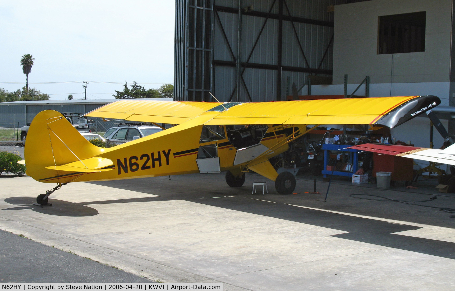N62HY, 2004 Aviat A-1B Husky C/N 2258, Locally-based 2004 Aviat Aircraft A-1B @ Watsonville, CA
