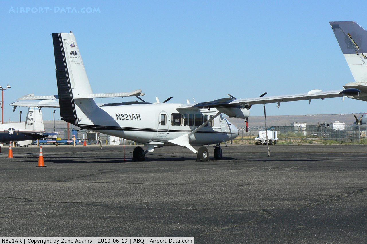 N821AR, 1974 De Havilland Canada DHC-6-300 Twin Otter C/N 421, Albuquerque International Sunport