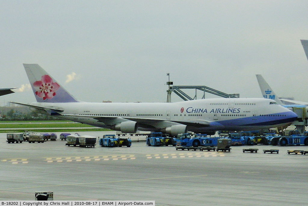 B-18202, 1997 Boeing 747-409 C/N 28710, China Airlines