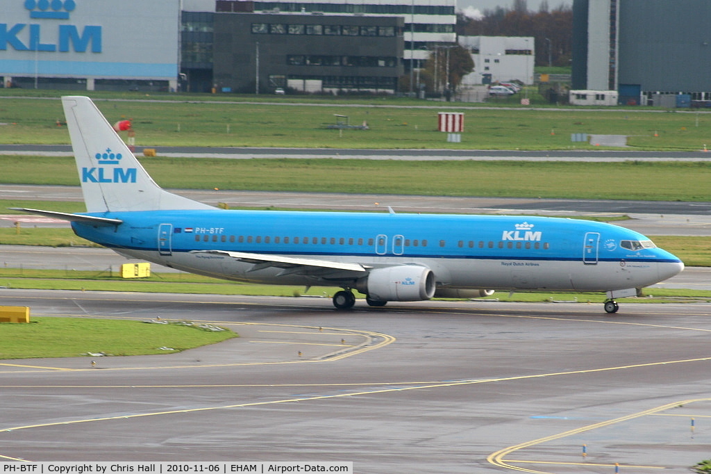 PH-BTF, 1994 Boeing 737-406 C/N 27232, KLM Royal Dutch Airlines