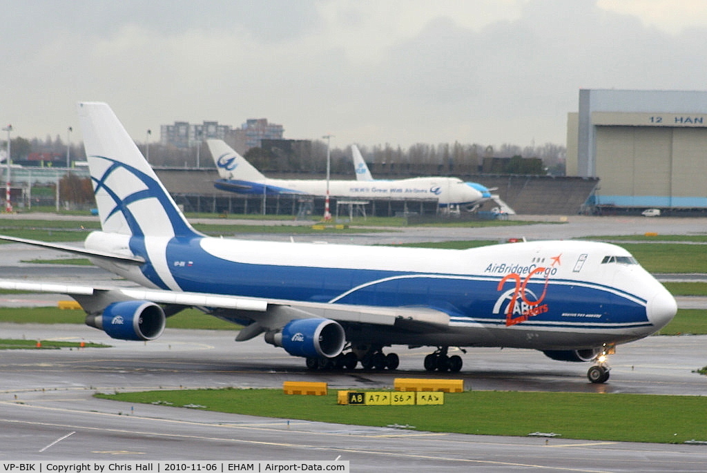VP-BIK, 2008 Boeing 747-46NF/ER/SCD C/N 35421, AirBridge Cargo Airlines
