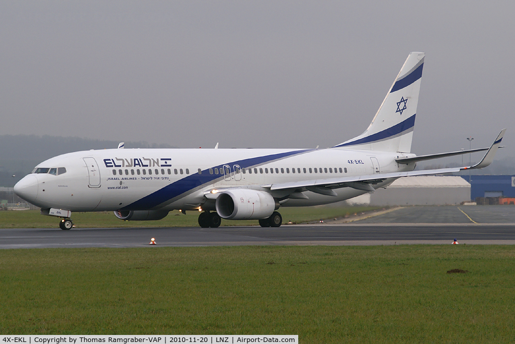 4X-EKL, 2009 Boeing 737-85P C/N 35478, El Al Israel Airlines Boeing 737-800
