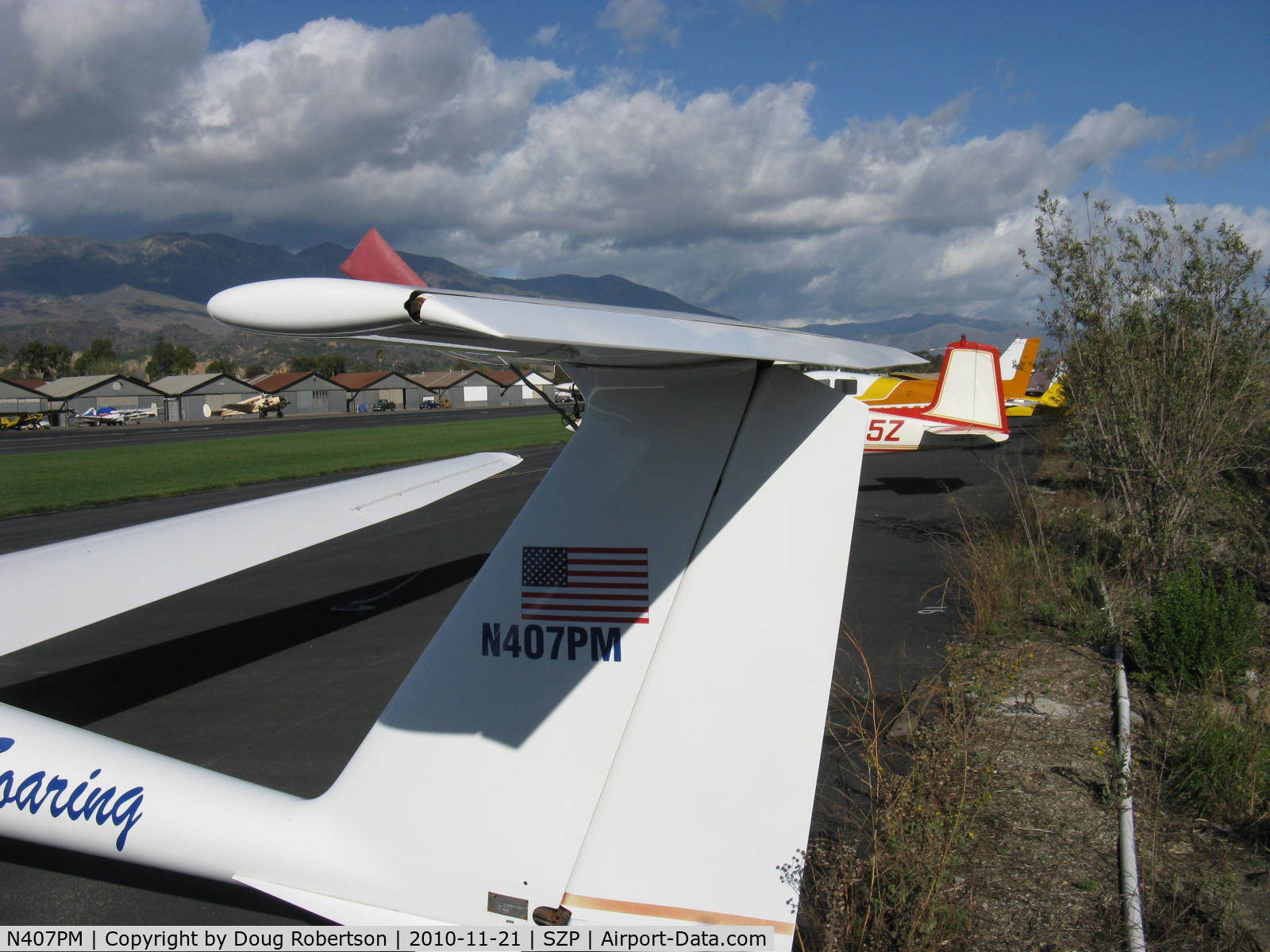 N407PM, 1995 HOAC HK-36R Super Dimona C/N 36407, 1995 HOAC Austria Flugzeugwerk Wiener Neustadt Gmbh HK-36R SUPER DIMONA motor-glider, Rotax 912 80 Hp, T-tail