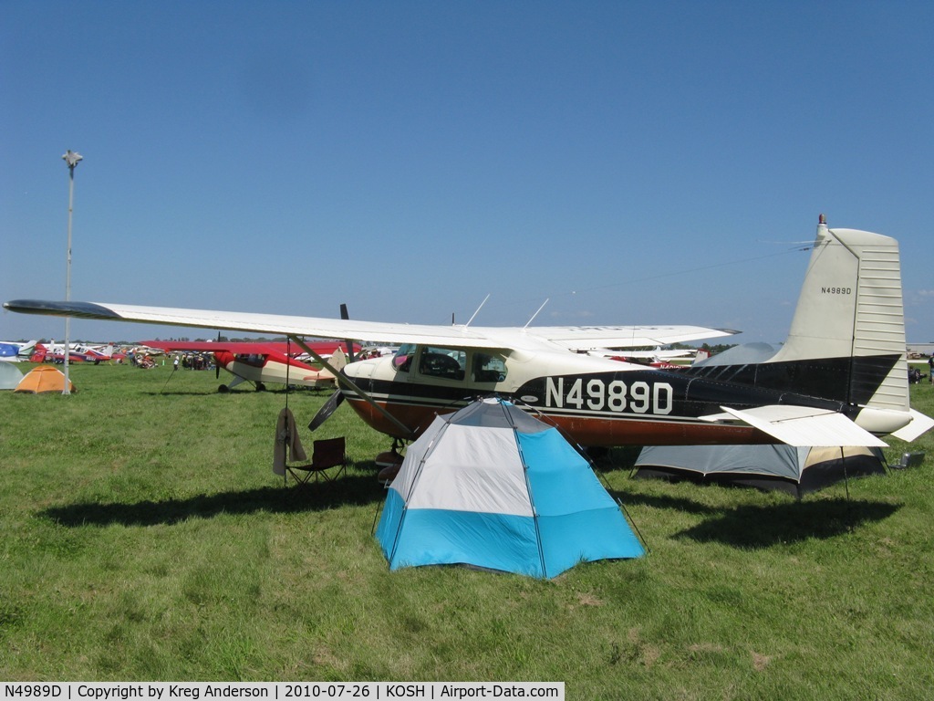 N4989D, 1958 Cessna 182A Skylane C/N 51089, EAA AirVenture 2010