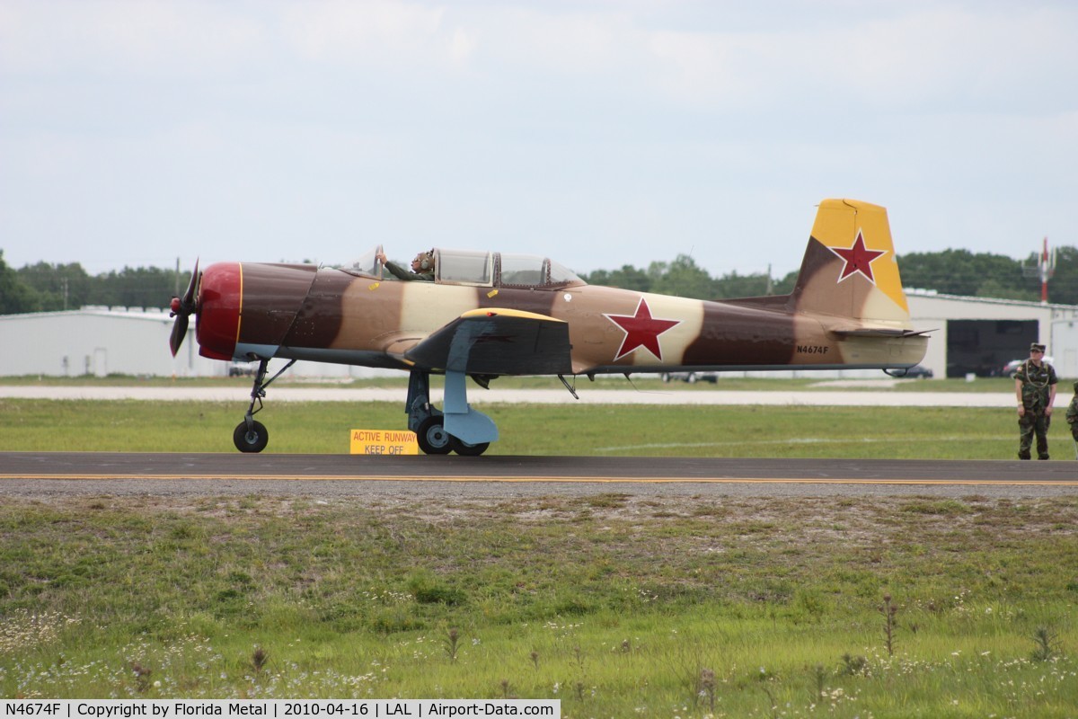 N4674F, 1972 Nanchang CJ-6A C/N 2851247, CJ-6