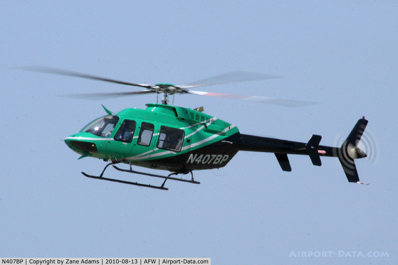 N407BP, 1999 Bell 407 C/N 53355, At Alliance Airport - Fort Worth, TX