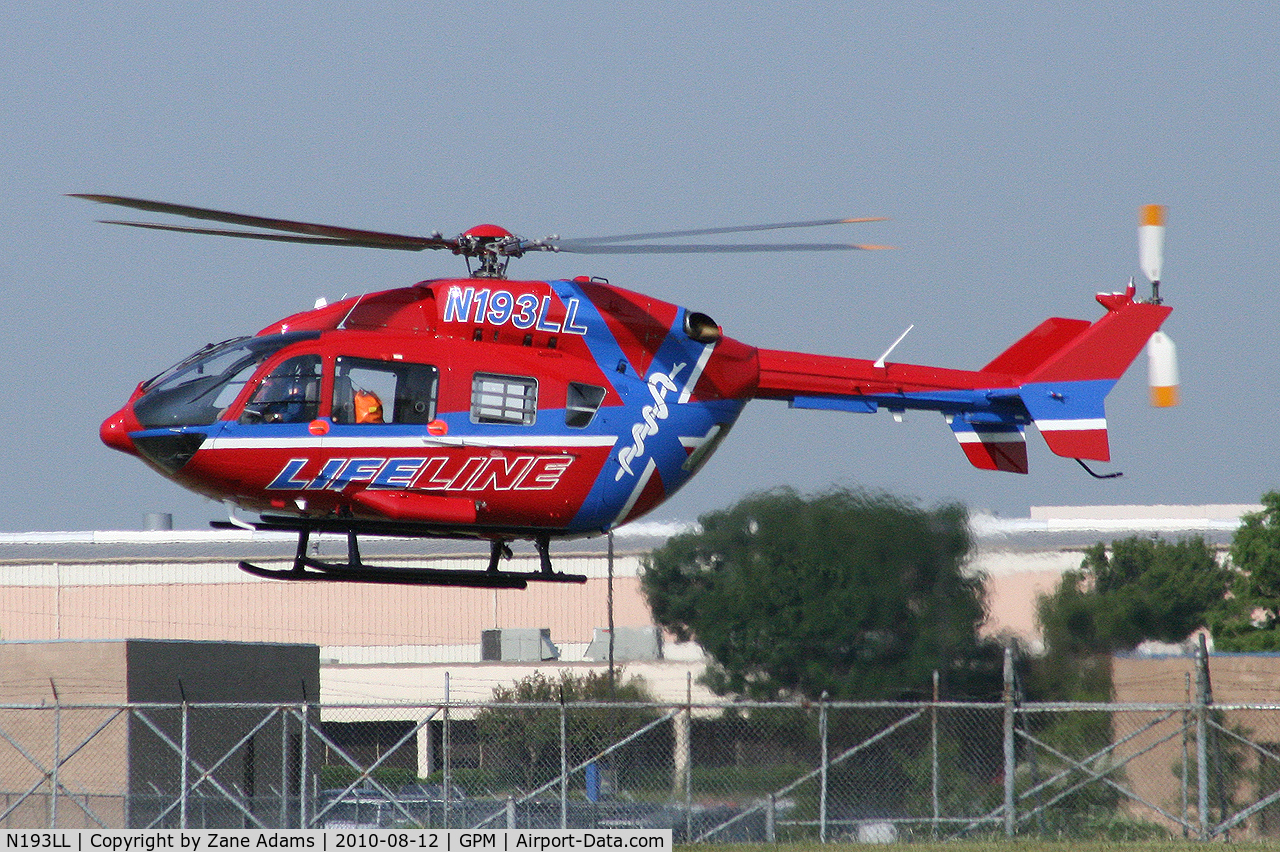 N193LL, Eurocopter-Kawasaki EC-145 (BK-117C-2) C/N 9353, At Grand Prairie Municipal Airport - TX