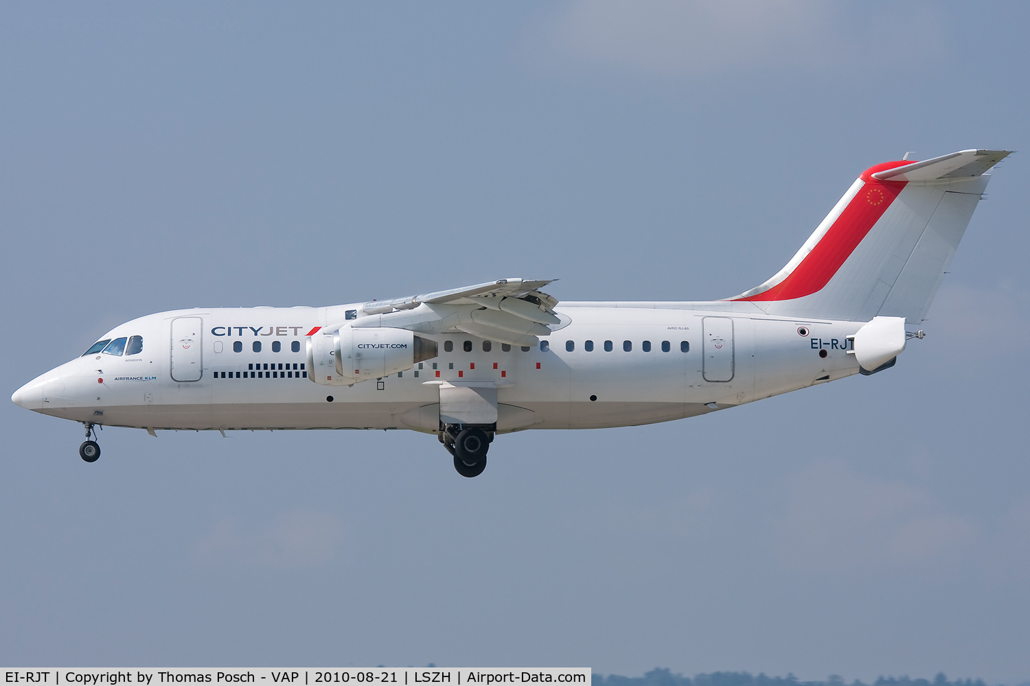 EI-RJT, 2000 British Aerospace Avro 146-RJ85A C/N E2366, CityJet