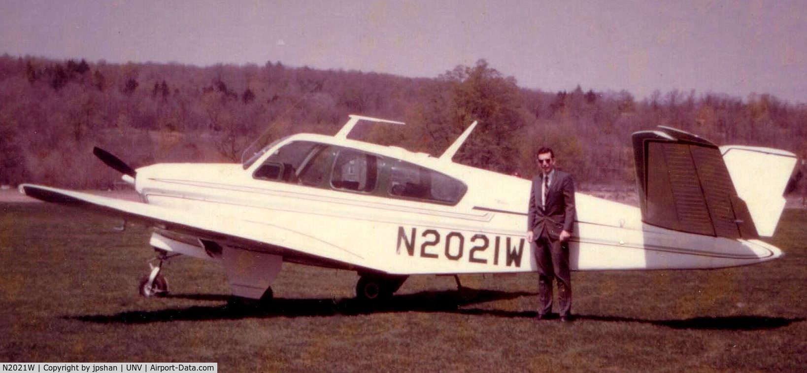 N2021W, 1965 Beech S35 Bonanza C/N D-7973, State College PA  1967