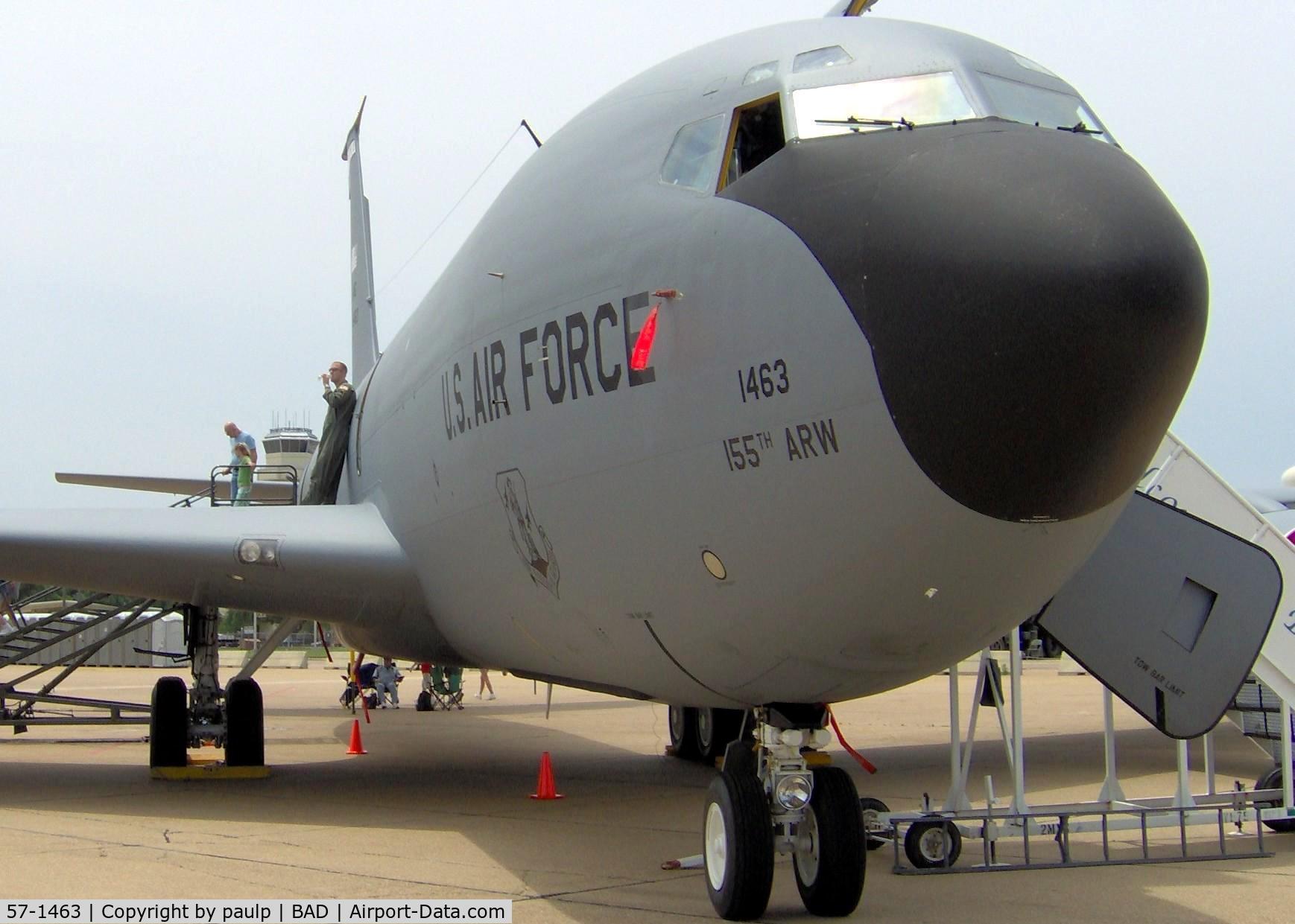 57-1463, 1957 Boeing KC-135E-BN Stratotanker C/N 17534, At Barksdale Air Force Base.