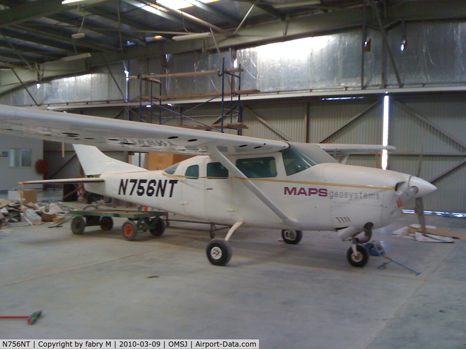 N756NT, 1977 Cessna TU206G Turbo Stationair C/N U20604230, Very low time Cessna 206 used for aerial survey in the middle east owned by Fugro-Maps in Sharjah, UAE. She is stored in SHJ and believed to be still for sale.