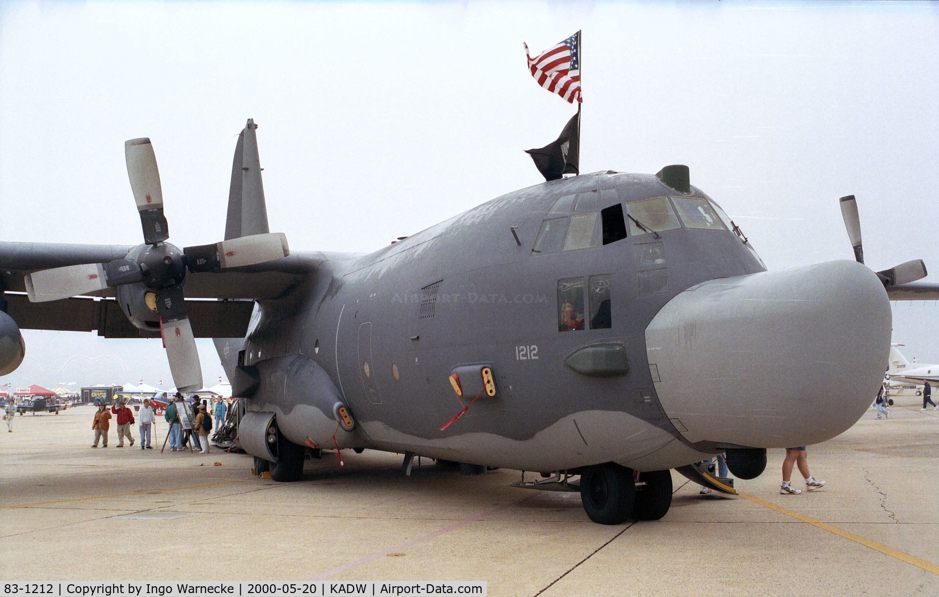 83-1212, Lockheed MC-130H Combat Talon II C/N 382-5004, Lockheed MC-130H Hercules of the USAF at Andrews AFB during Armed Forces Day