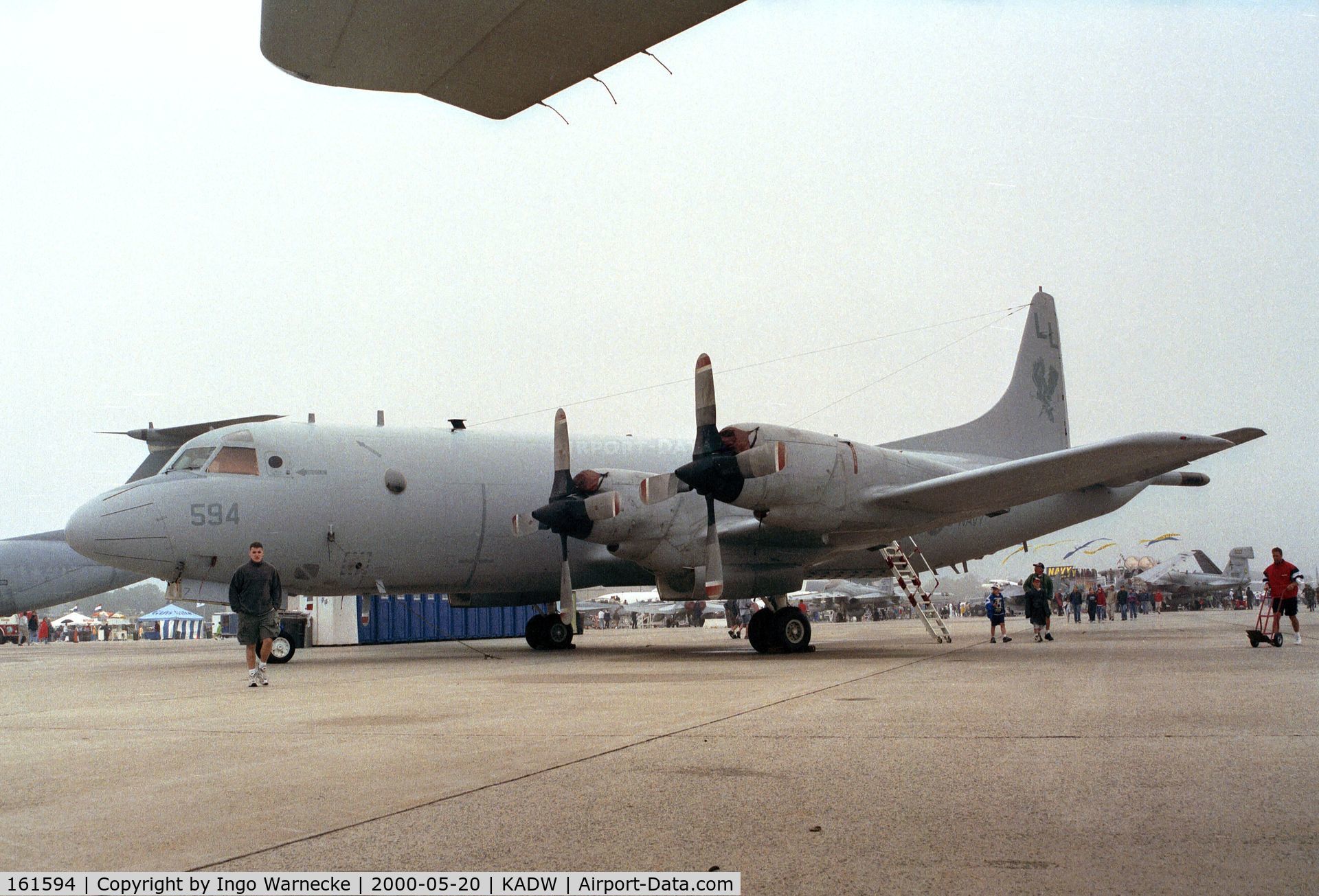 161594, 1984 Lockheed P-3C Orion C/N 285E-5768, Lockheed P-3C Orion of the US Navy at Andrews AFB during Armed Forces Day