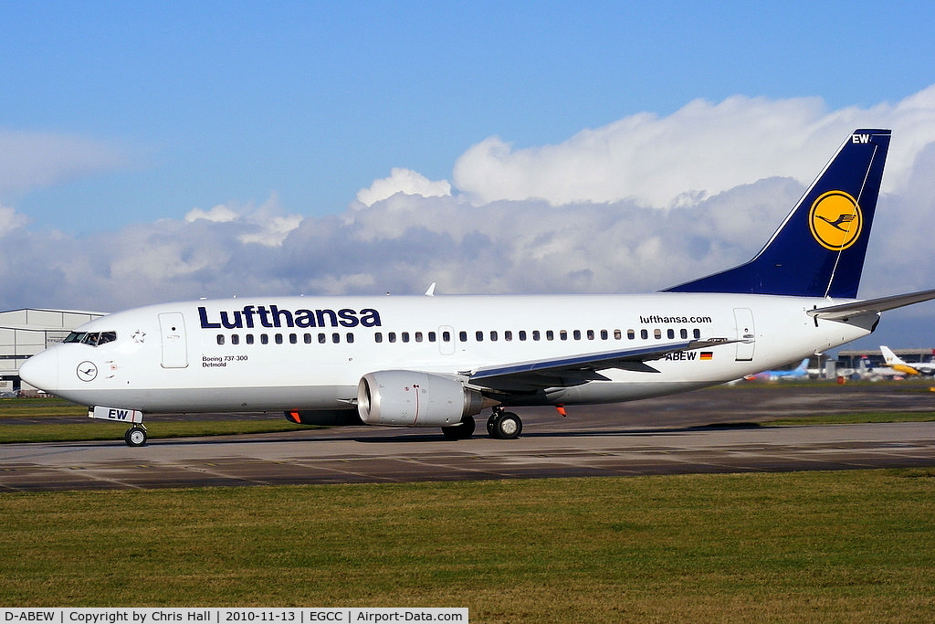 D-ABEW, 1995 Boeing 737-330 C/N 27905, Lufthansa
