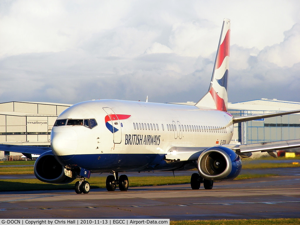 G-DOCN, 1992 Boeing 737-436 C/N 25848, British Airways