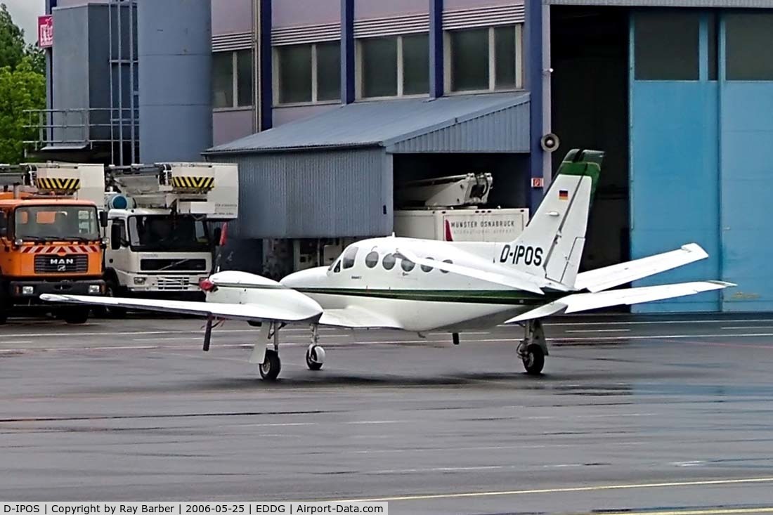 D-IPOS, 1982 Cessna 425 Conquest I C/N 425-0120, Cessna 425 Corsair [425-0120] Munster/Osnabruck~D 25/05/2006.