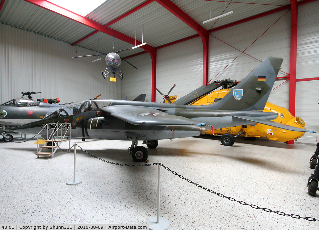40 61, Dassault-Dornier Alpha Jet A C/N 0061, Preserved @ Hermeskeil Museum...