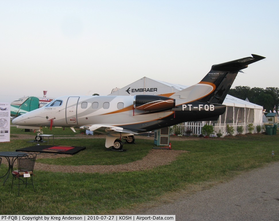 PT-FQB, 2010 Embraer EMB-500 Phenom 100 C/N 50000128, EAA AirVenture 2010