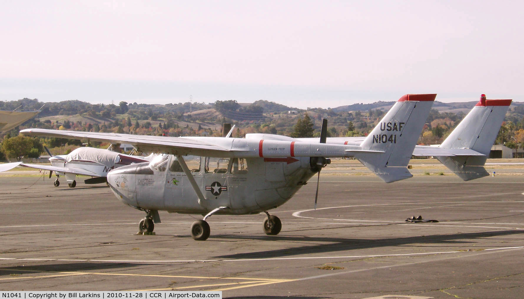 N1041, 1968 Cessna M337B (O-2A) Super Skymaster C/N 337M-0317 (68-11041), Visitor
