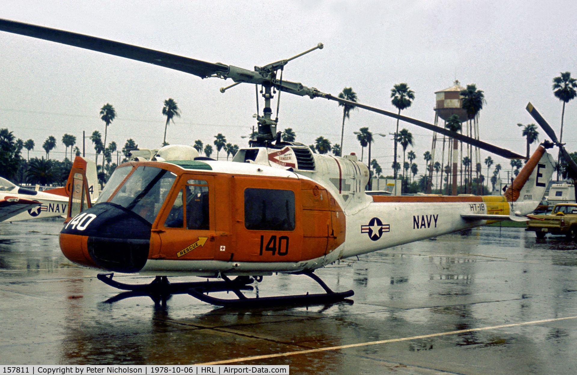 157811, Bell TH-1L Iroquois C/N 6406, TH-1L Iroquois of Corpus Christi Naval Air Station on display at the 1978 Confederate Air Force's Airshow at Harlingen.