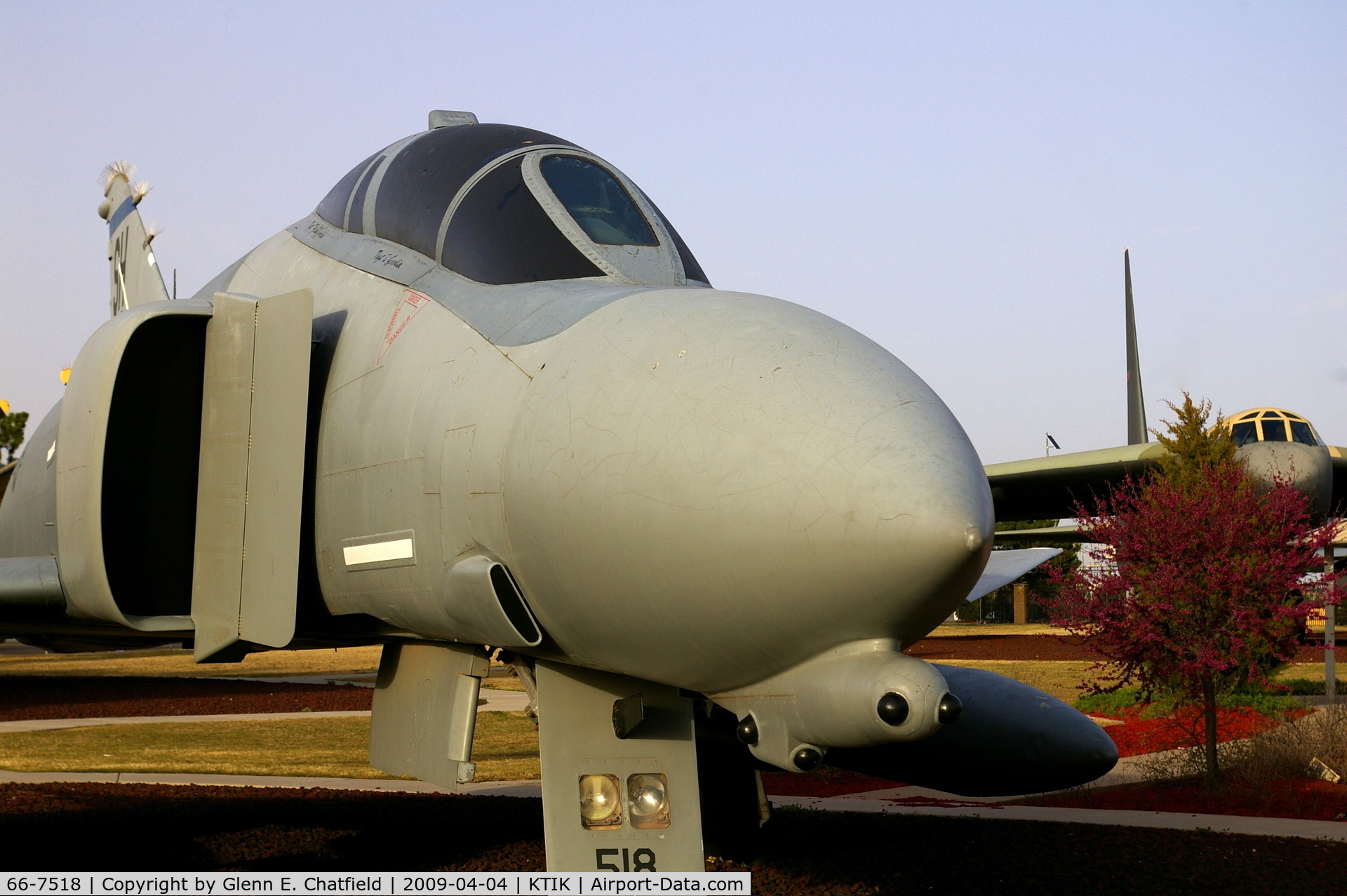 66-7518, 1966 McDonnell F-4D-30-MC Phantom II C/N 2040, Heritage Collection at Tinker AFB, OK