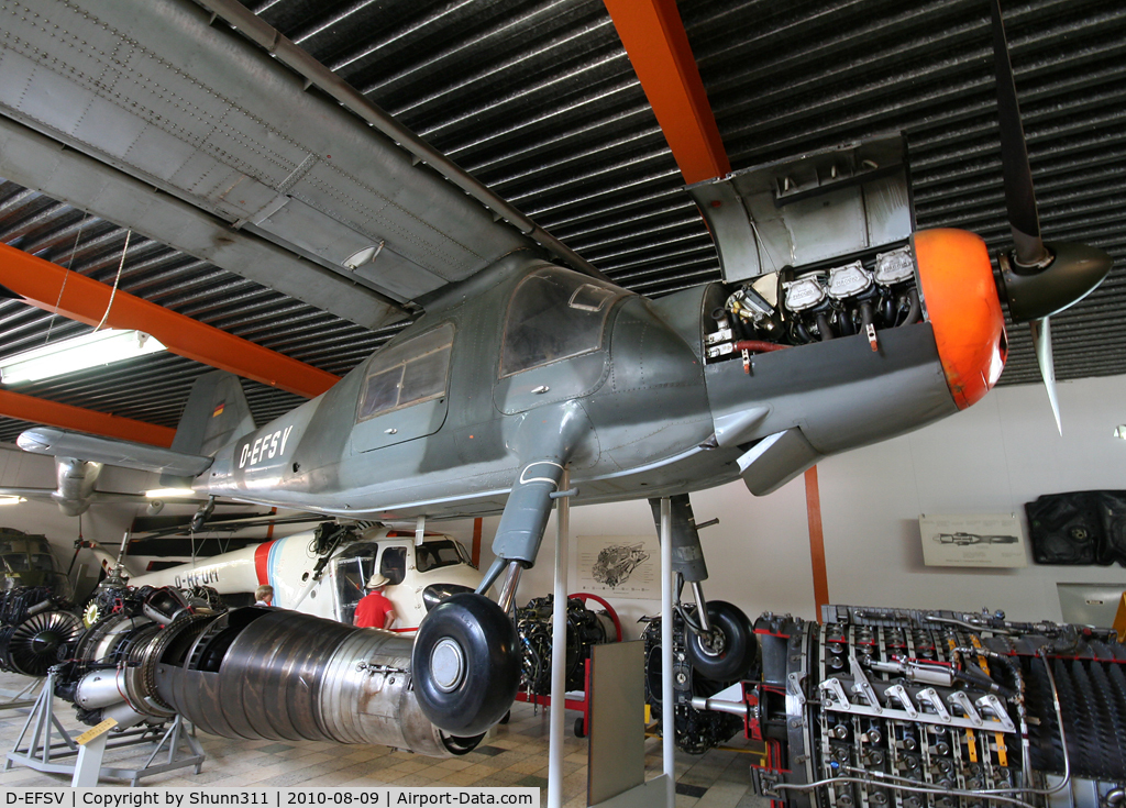 D-EFSV, Dornier Do-27-A1 C/N 339, Preserved @ Hermeskeil Museum...