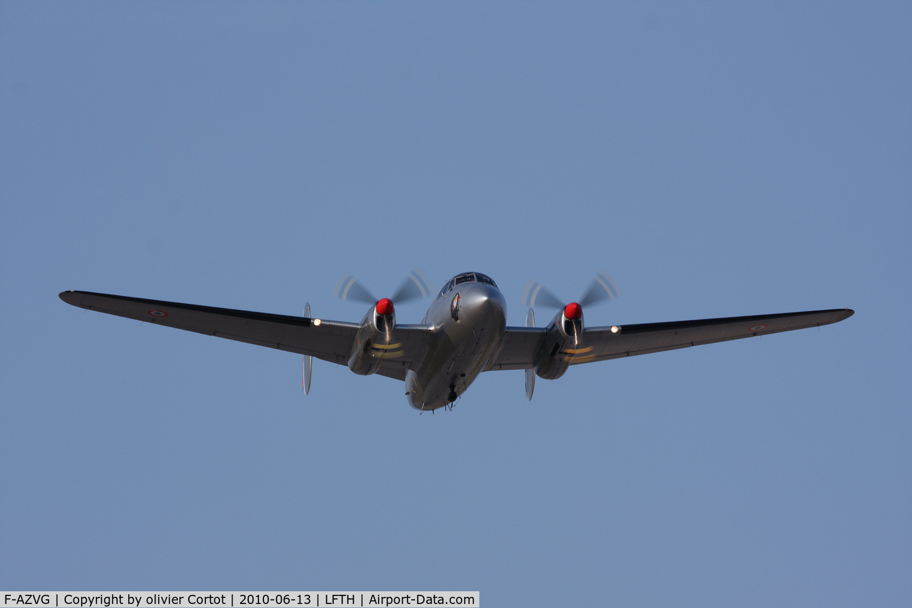 F-AZVG, Dassault MD-312 Flamant C/N 189, hyeres 2010