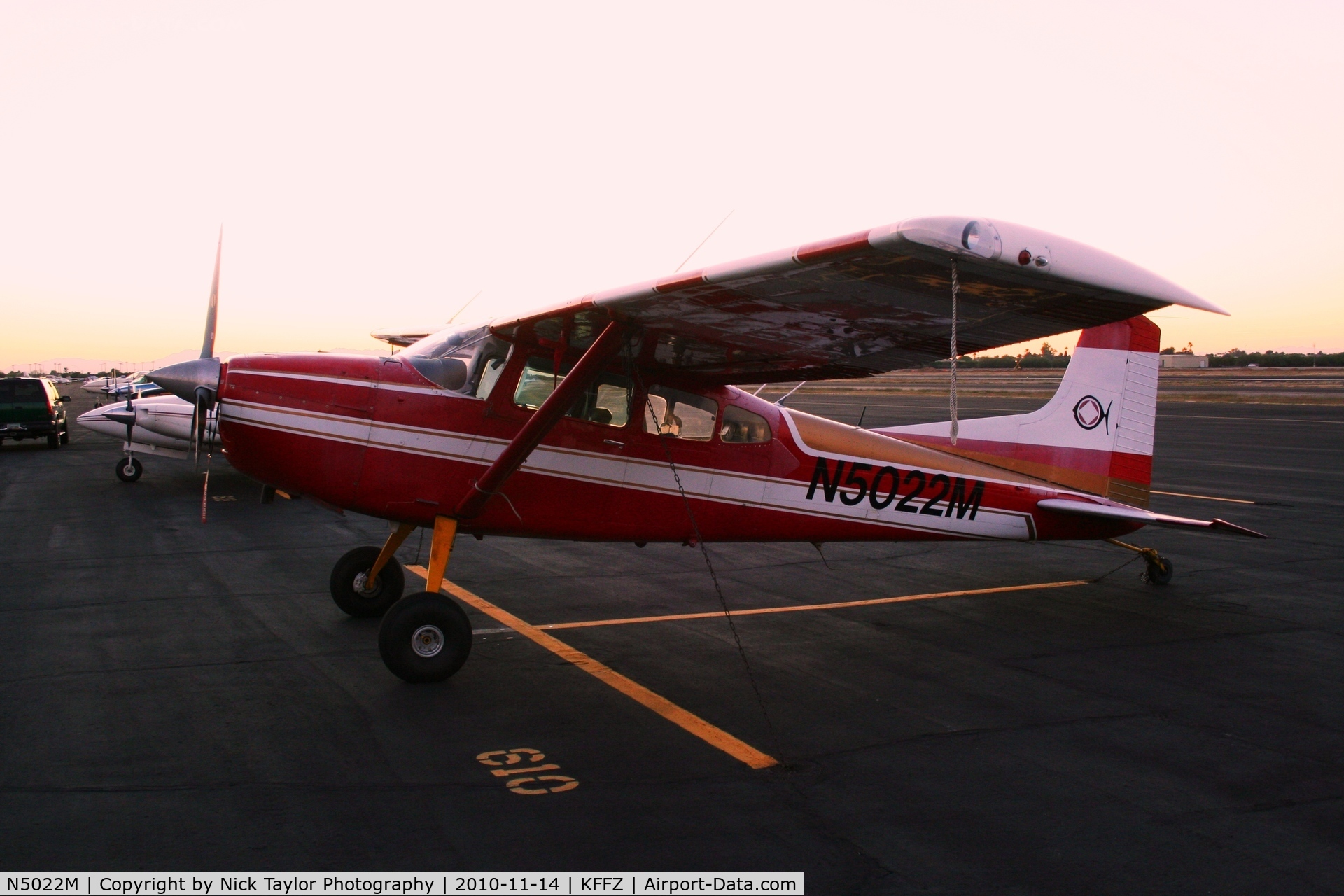 N5022M, 1980 Cessna A185F Skywagon 185 C/N 18504026, Ex seaplane I believe