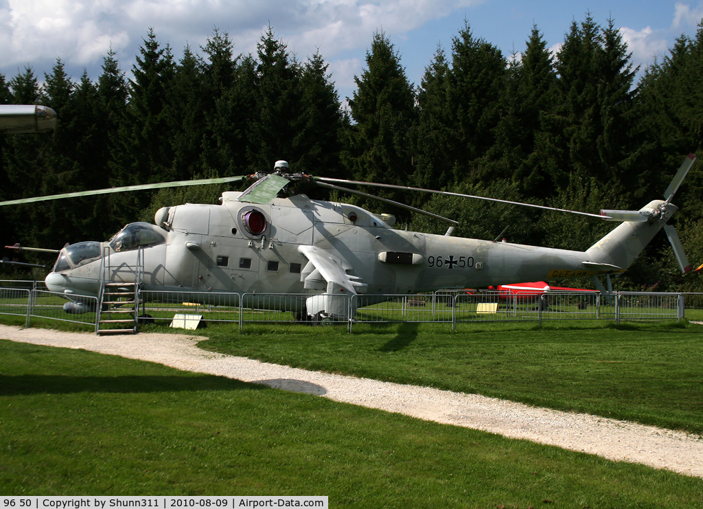 96 50, Mil Mi-24P Hind F C/N 340340, Preserved @ Hermeskeil Museum...