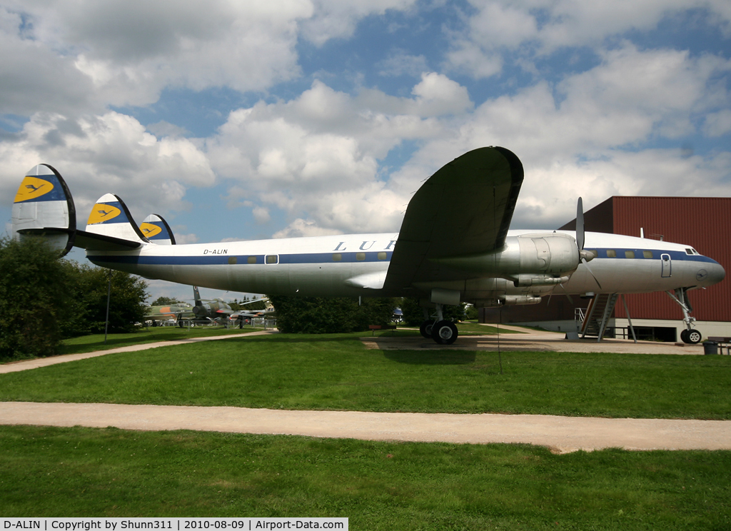 D-ALIN, 1955 Lockheed L-1049G Super Constellation C/N 4604, Preserved @ Hermeskeil Museum...