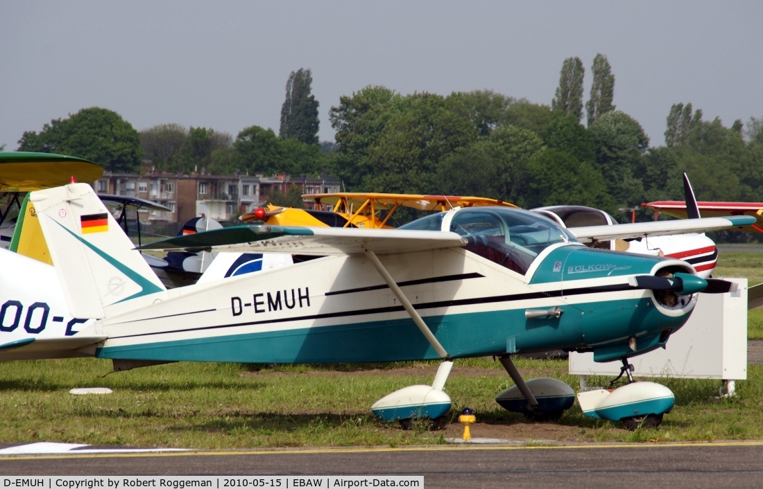 D-EMUH, 1966 Bolkow Bo-208C Junior C/N 623, Fly in
