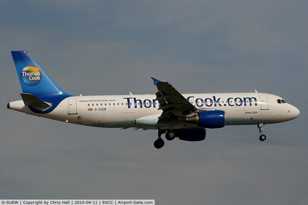 G-SUEW, 2003 Airbus A320-214 C/N 1961, Thomas Cook Airlines