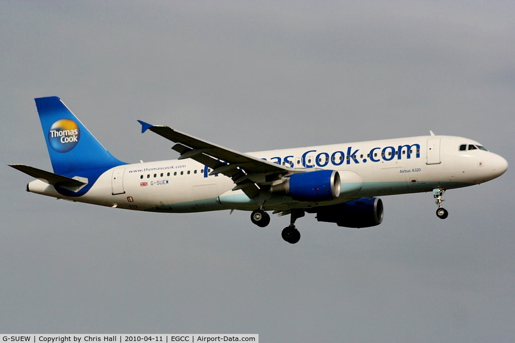G-SUEW, 2003 Airbus A320-214 C/N 1961, Thomas Cook Airlines