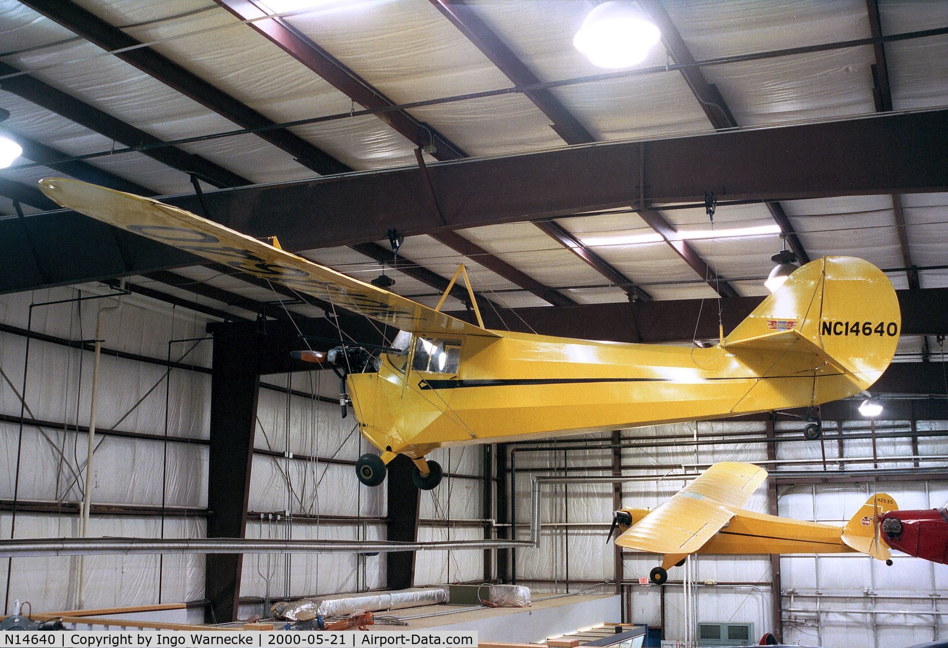 N14640, 1935 Aeronca C-3 C/N 526, Aeronca C-3 at the Virginia Aviation Museum, Sandston VA