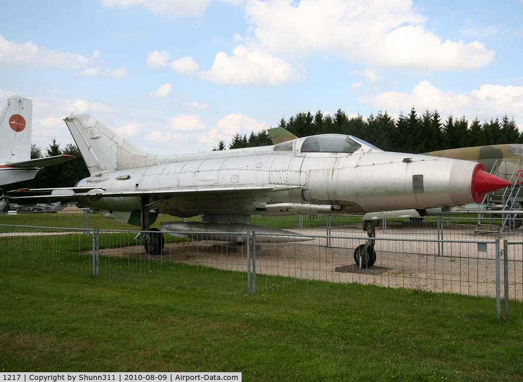 1217, Mikoyan-Gurevich MiG-21F-13 C/N 741217, Preserved @ Hermeskeil Museum...