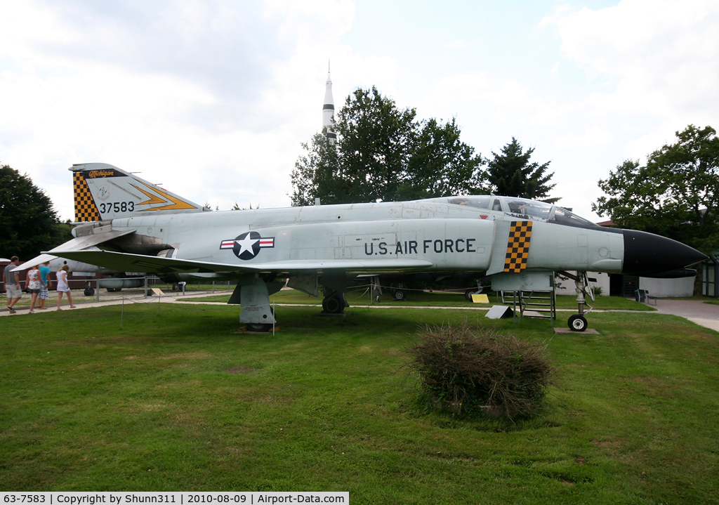 63-7583, 1963 McDonnell F-4C Phantom II C/N 635, Preserved @ Hermeskeil Museum...