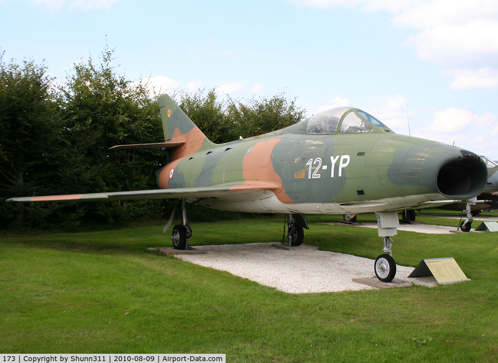 173, Dassault Super Mystere B.2 C/N 173, Preserved @ Hermeskeil Museum...