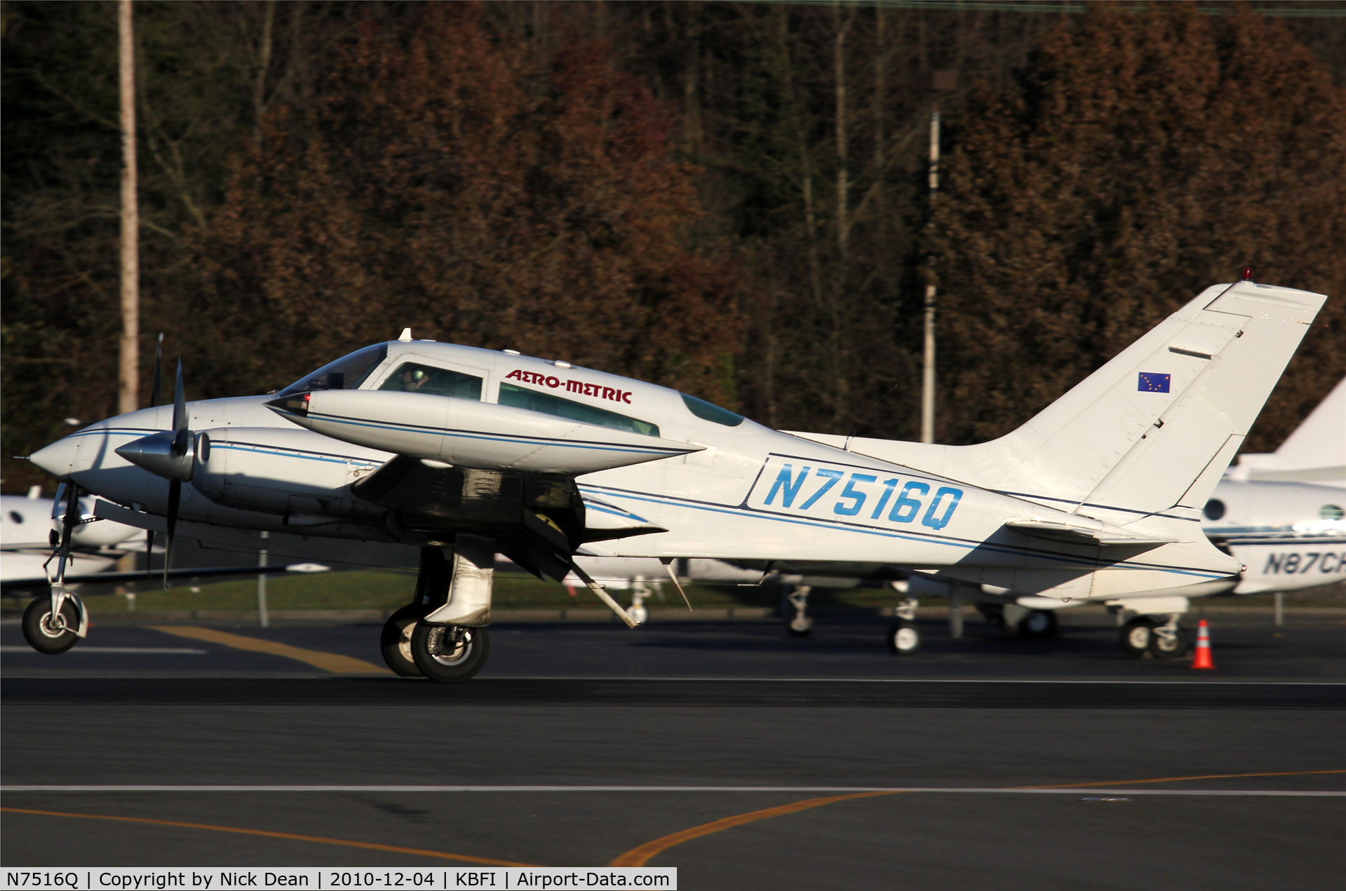 N7516Q, 1972 Cessna T310Q C/N 310Q0530, KBFI
