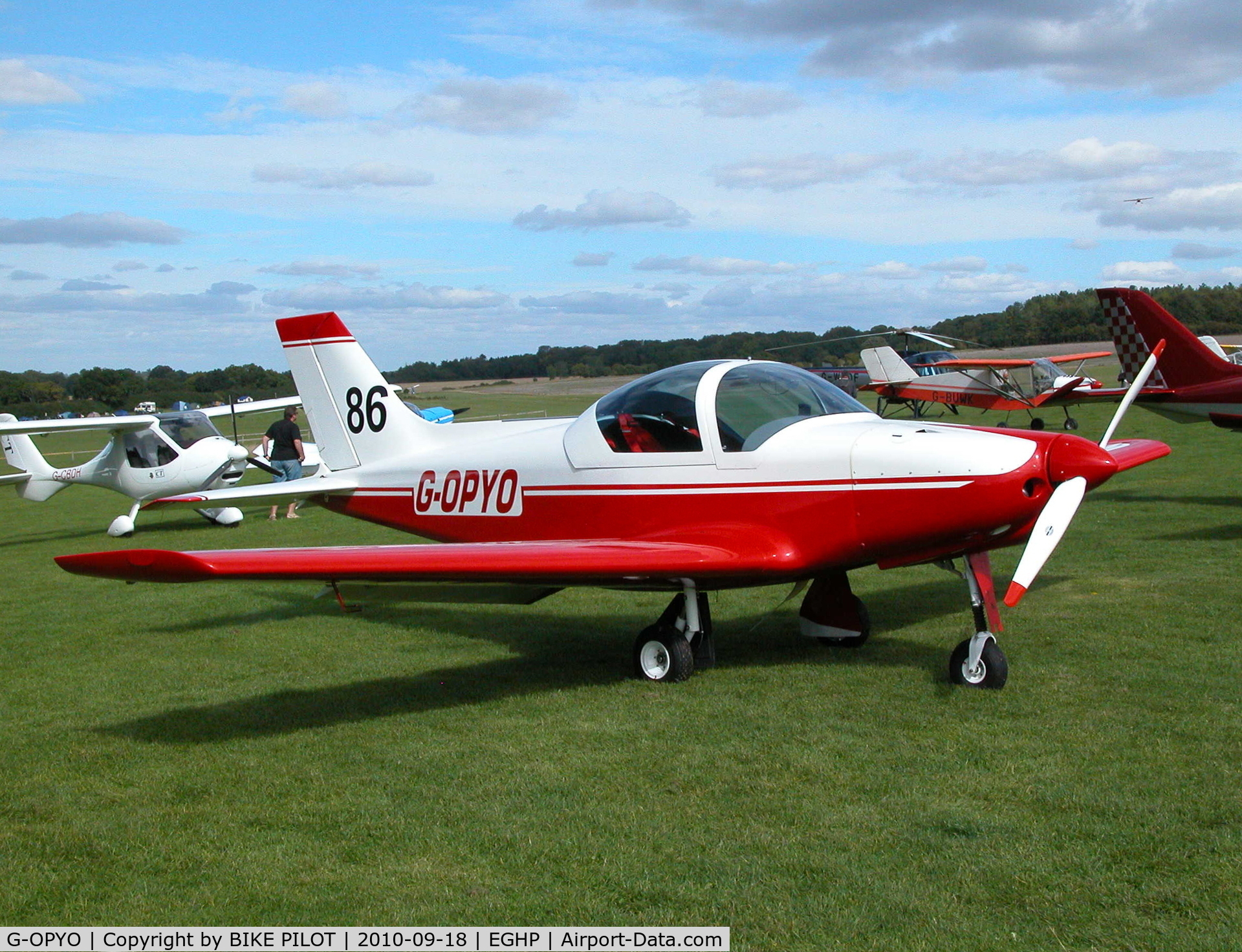 G-OPYO, 2009 Alpi Aviation Pioneer 300 Hawk C/N PFA 330A-14597, Pioneer 300 built 2009