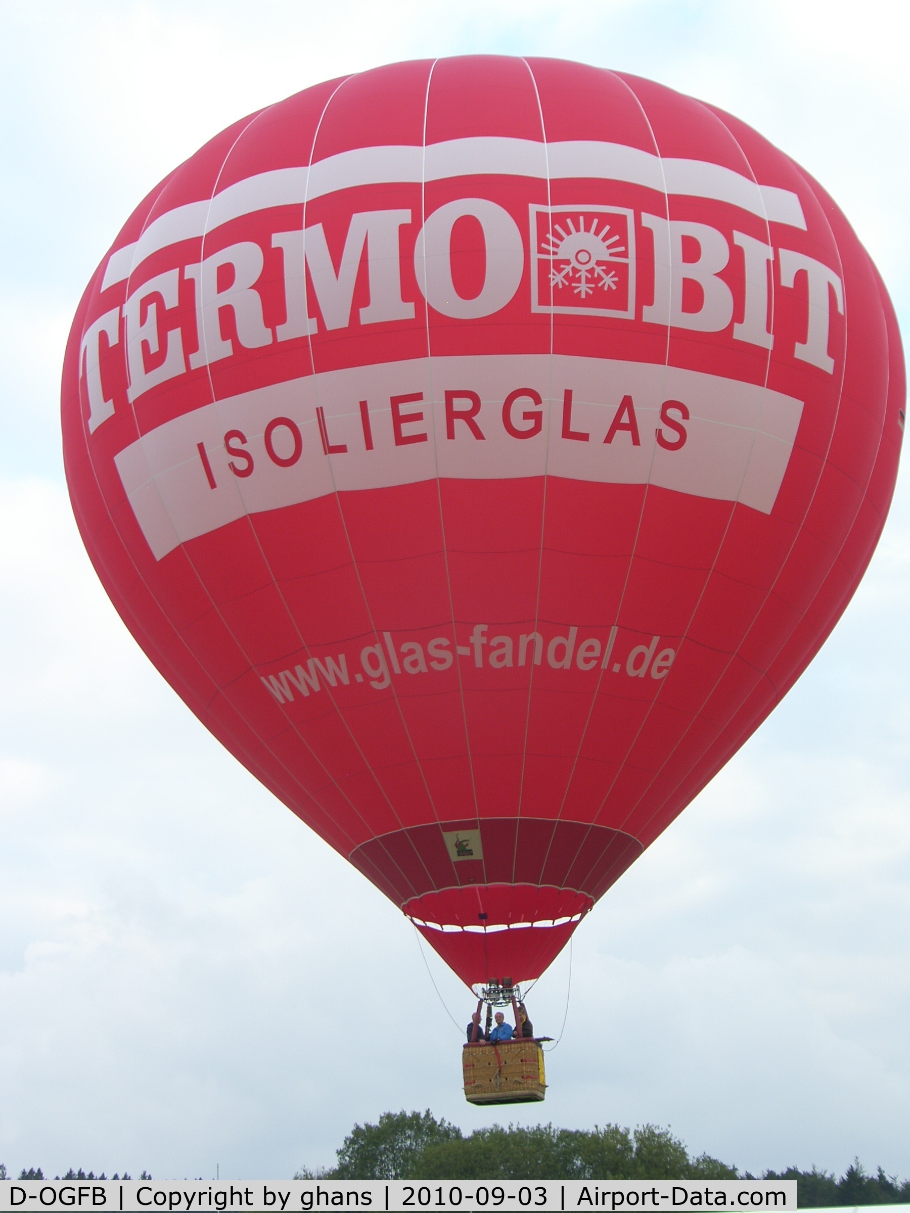 D-OGFB, 2007 Schroeder Fire Balloons G C/N 1246, WIM 2010