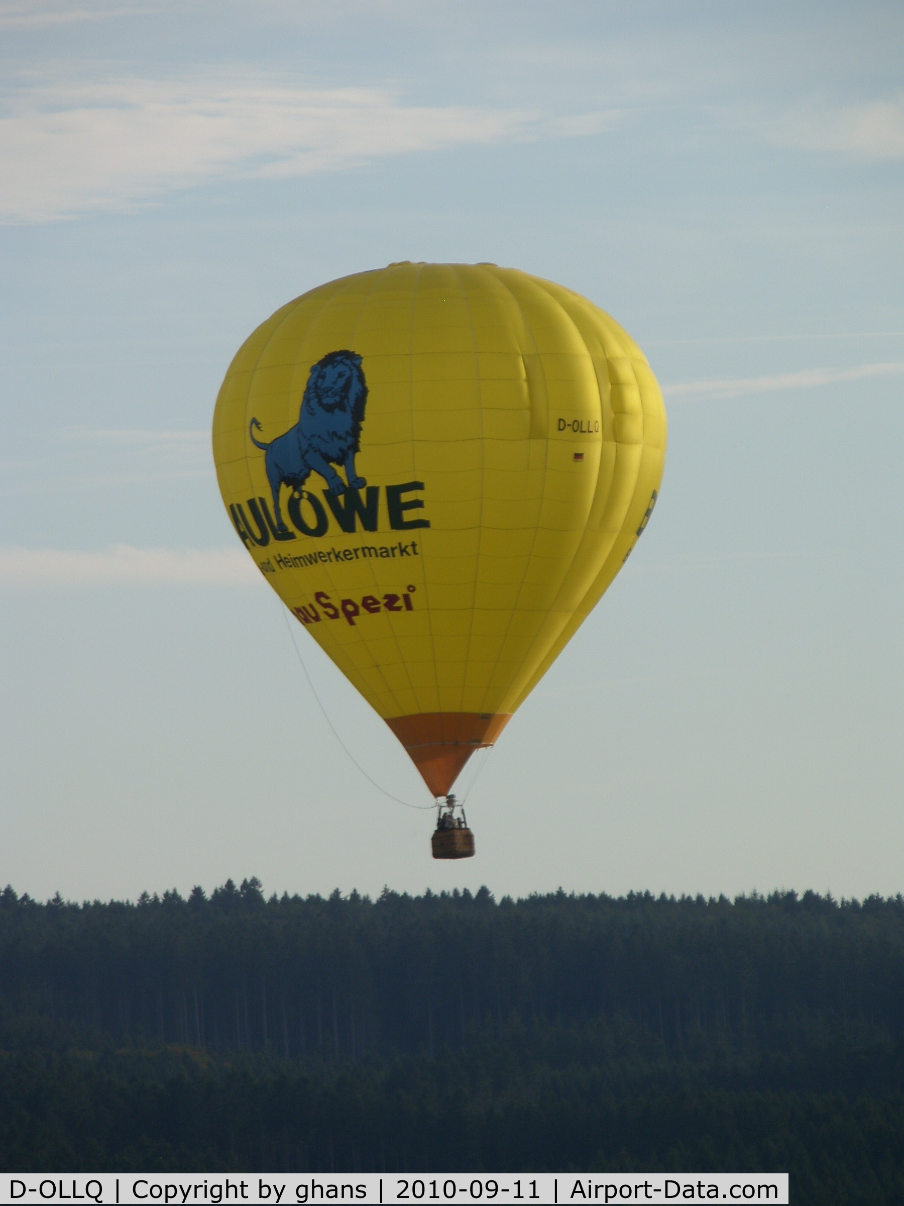 D-OLLQ, 1997 Thunder & Colt Balloons AX9-120 C/N 4012, WIM 2010