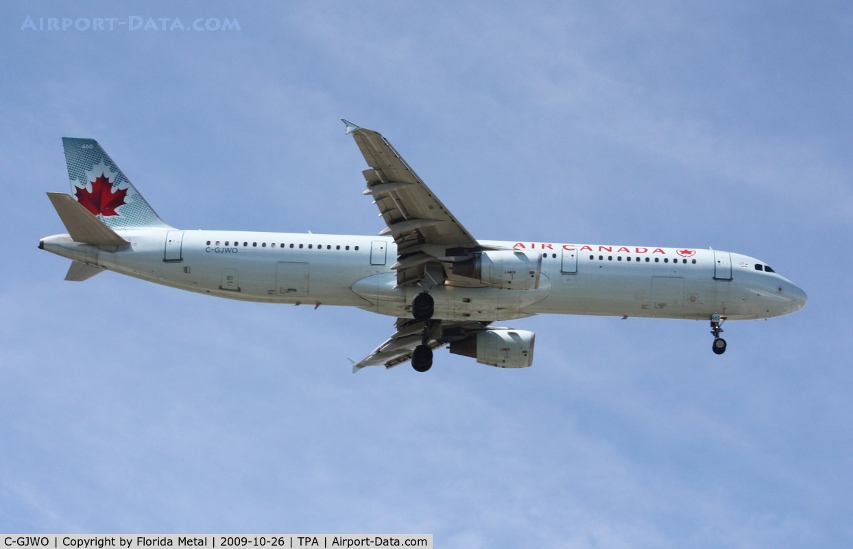 C-GJWO, 2002 Airbus A321-211 C/N 1811, Air Canada A321