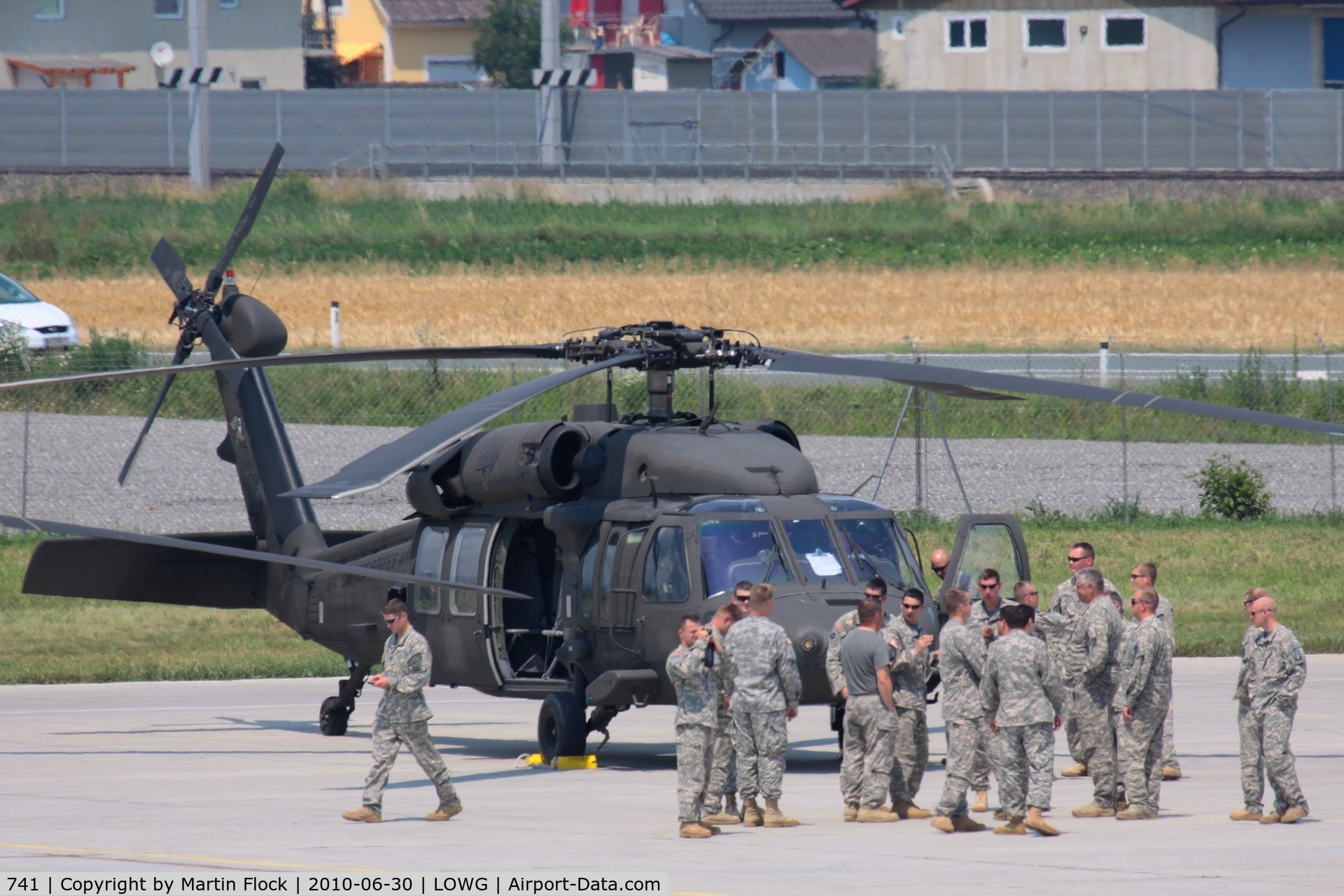 741, Aerospatiale AS-332M1 Super Puma C/N 2187, .