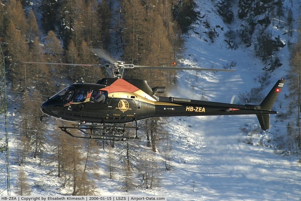 HB-ZEA, 2001 Eurocopter AS-350B-3 Ecureuil Ecureuil C/N 3475, 