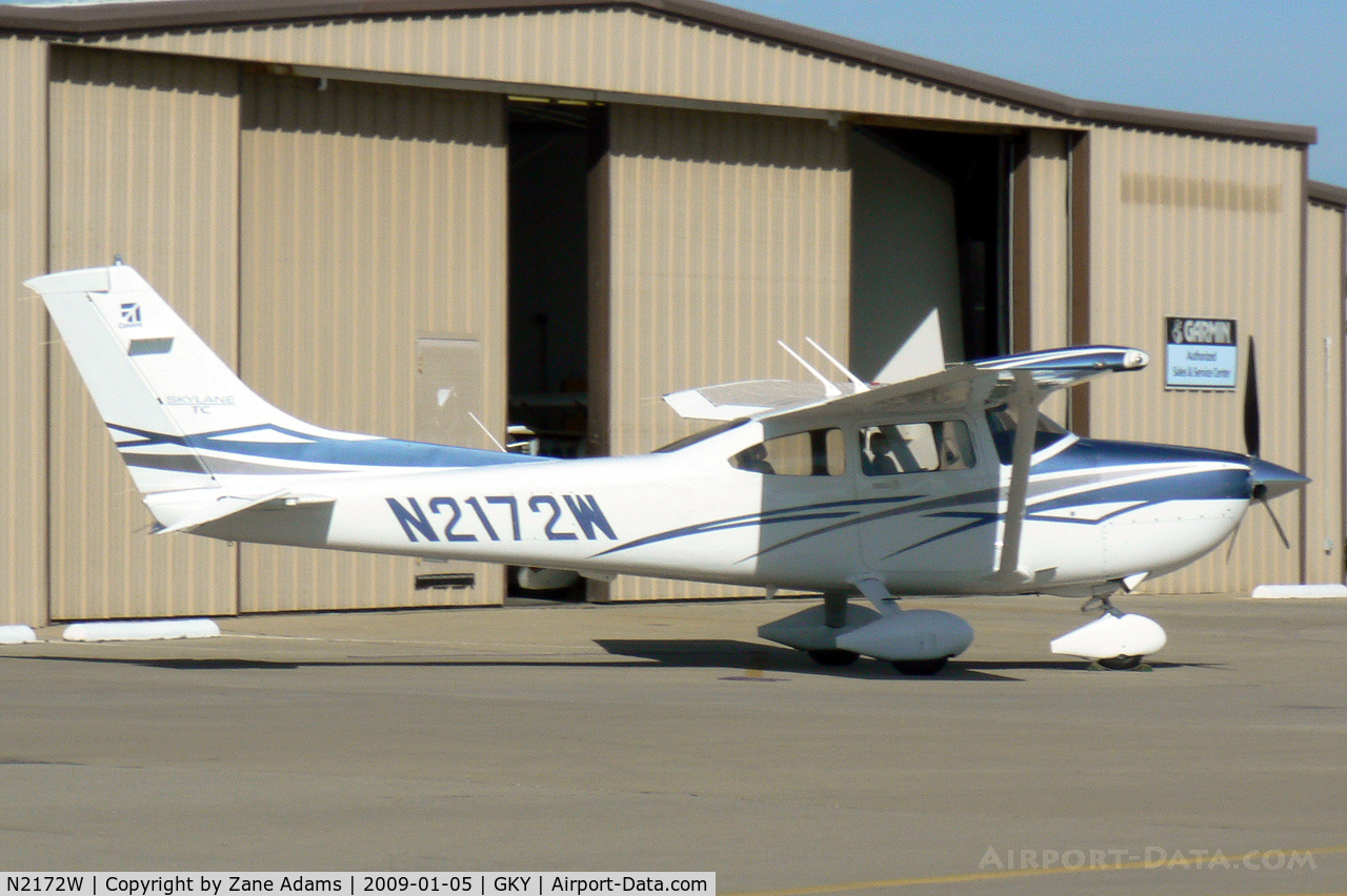 N2172W, 2007 Cessna T182T Turbo Skylane C/N T18208704, At Arlington Municipal - TX