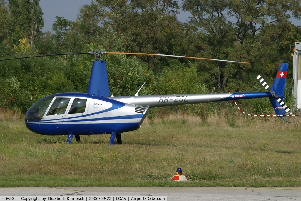 HB-ZGL, 2005 Robinson R44 Raven II C/N 10641, at Bad Voeslau airfield