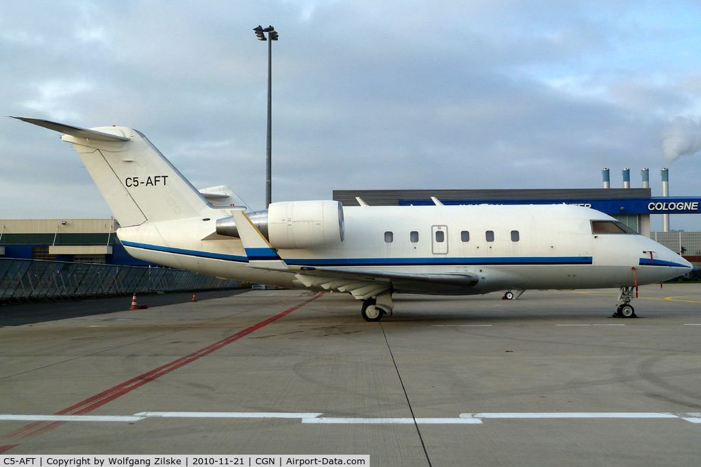 C5-AFT, 1986 Canadair Challenger 601 (CL-600-2A12) C/N 3043, visitor
