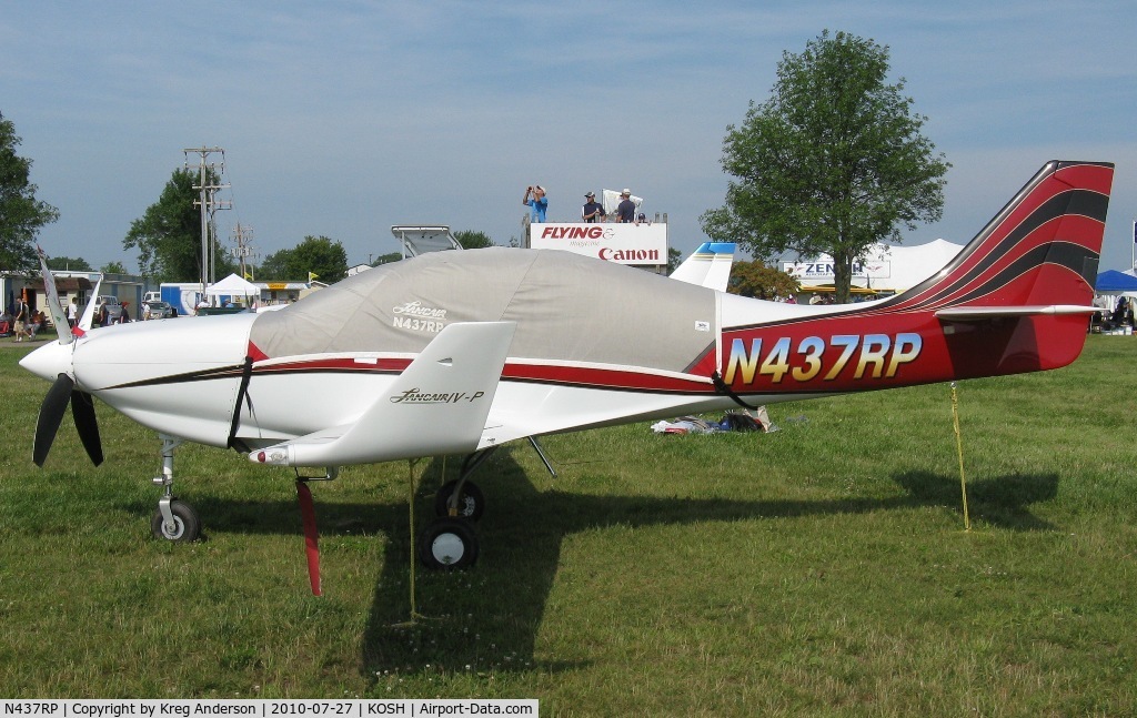 N437RP, 2008 Lancair IV-P C/N LIV-437, EAA AirVenture 2010