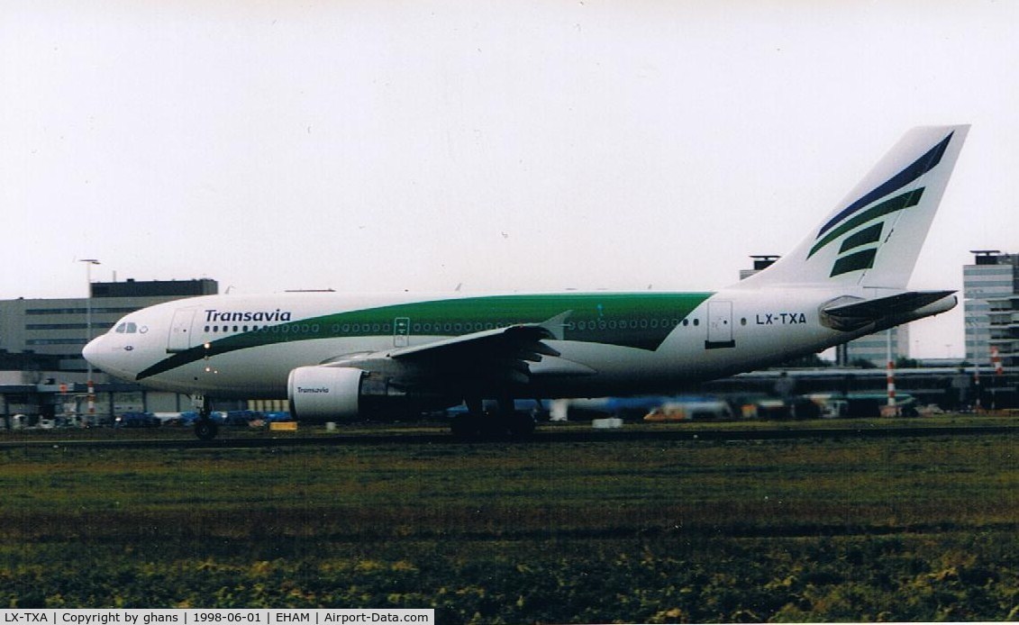 LX-TXA, 1991 Airbus A310-324 C/N 594, Flew only 5 months for Transavia