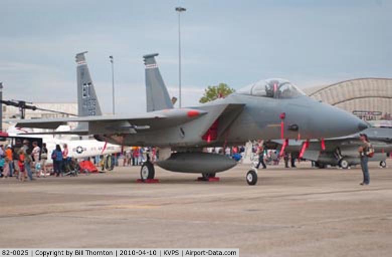 82-0025, 1982 McDonnell Douglas F-15C Eagle C/N 0840/C256, An F-15C 